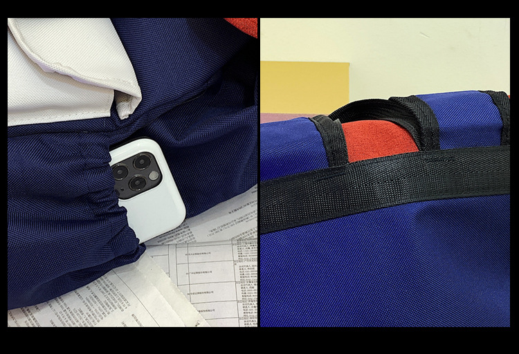 時尚潮流學院風雙肩包