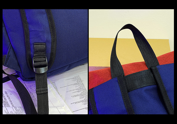 時尚潮流學院風雙肩包