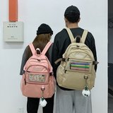 時尚潮流學院風雙肩包