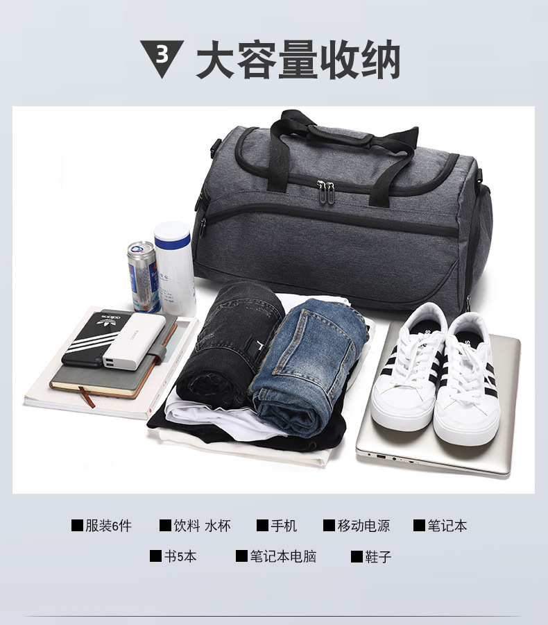 ชื่อใหม่: กระเป๋าเดินทางกีฬามัลติฟังก์ชั่นที่ทันสมัยและอินเทรนด์