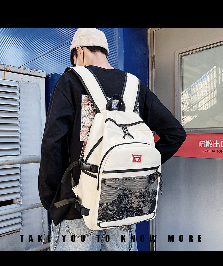 大学生向けのファッショナブルな多機能登山リュックサック