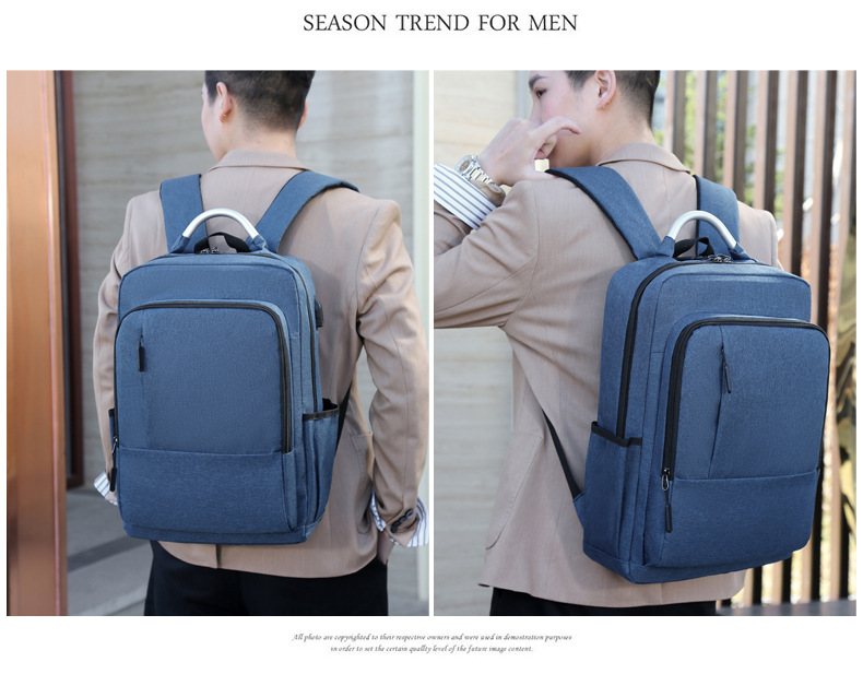 電腦王者USB多功能旅行雙肩包