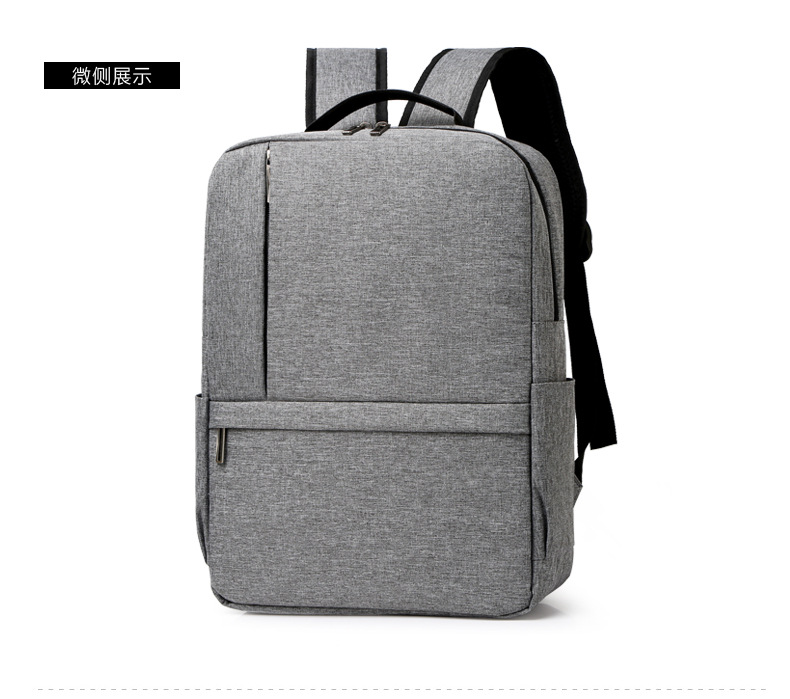 大容量多層口袋2019休閒雙肩包