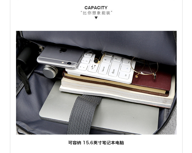 Computer fashion traveler backpack