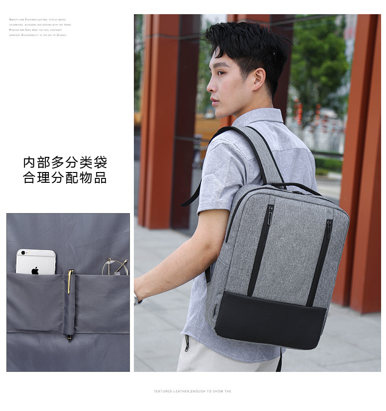 Computer fashion traveler backpack