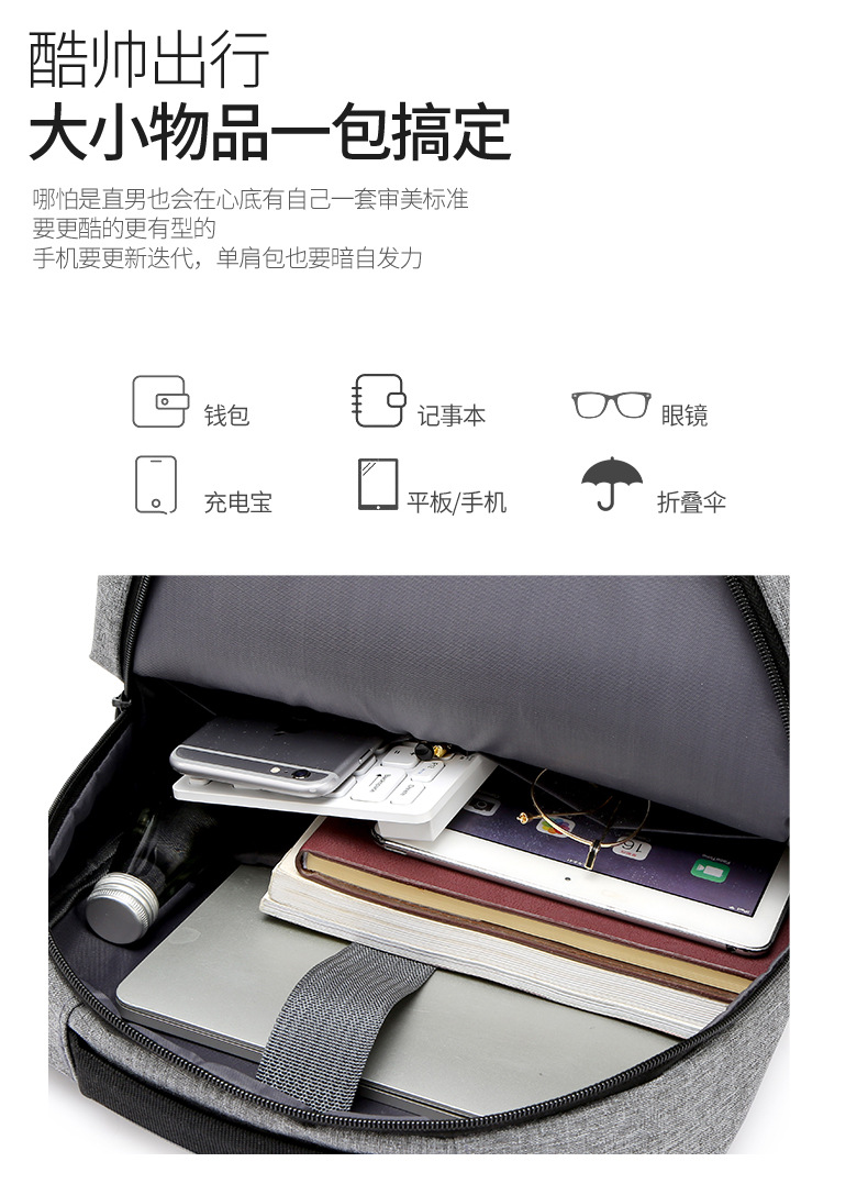 ビジネスエリート防水バックパックコンピュータバッグ