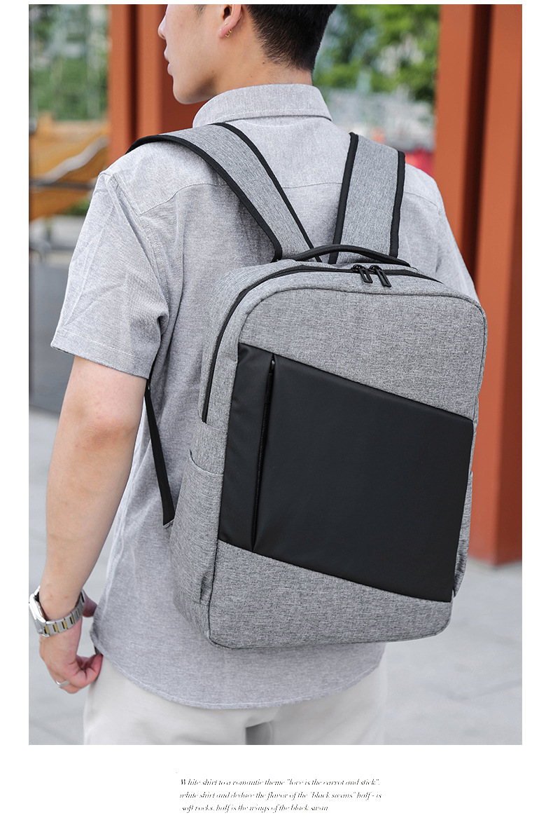 ビジネスエリート防水バックパックコンピュータバッグ